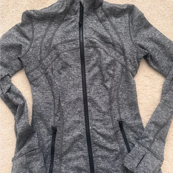 Lululemon Heathered Gray Define Jacket - Picture 1 of 6